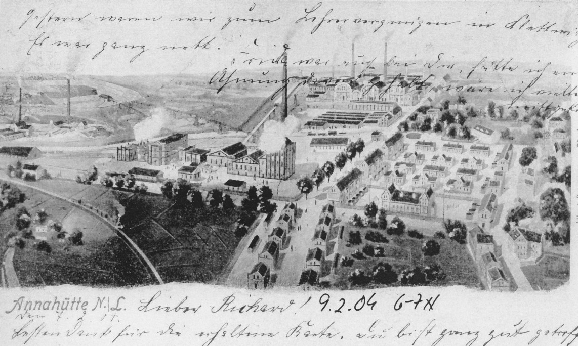 Historische Ansicht von Annahütte